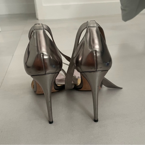 Silver Alexandre Birman Heels - Picture 3 of 4